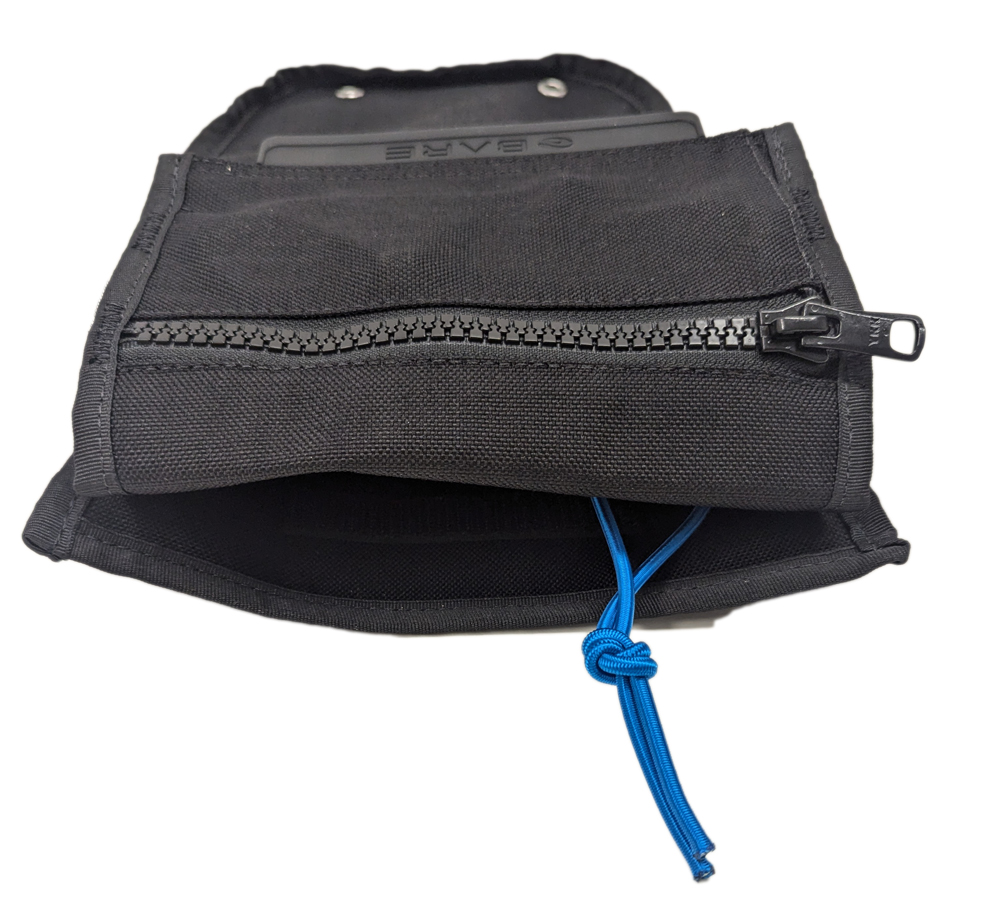 BARE Sports LOMME Tech/Data Pocket with Flap Zip