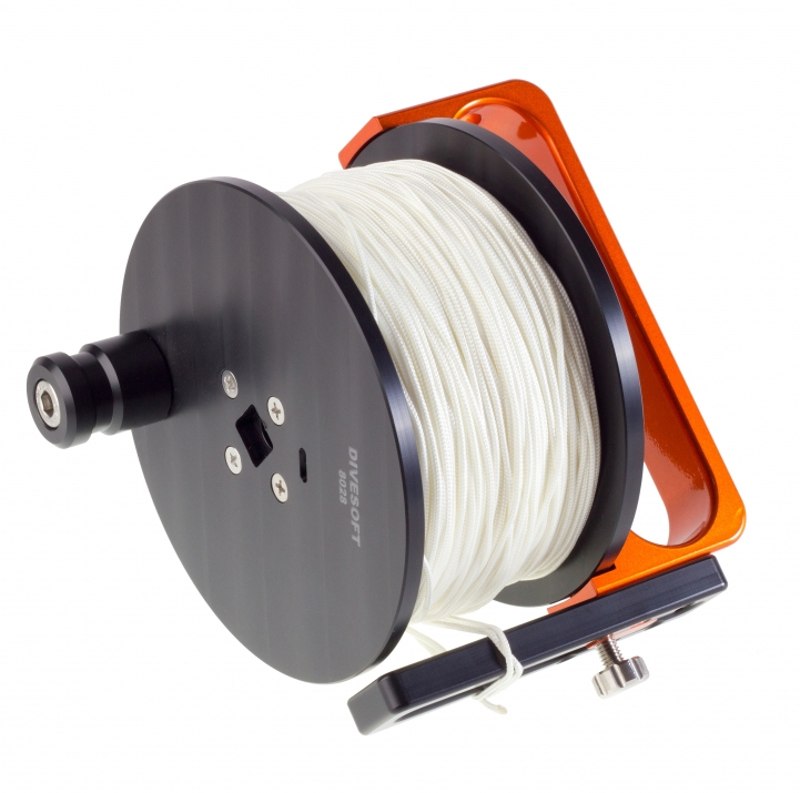 DiveSoft NARROW REEL WITH A 150 M CORD - LINEHJUL
