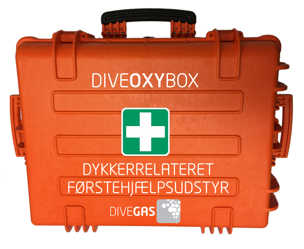 DiveGas DIVEOXYBOX DYKKERRELATERET FØRSTEHJÆLPSUDSTYR 5L BASIC