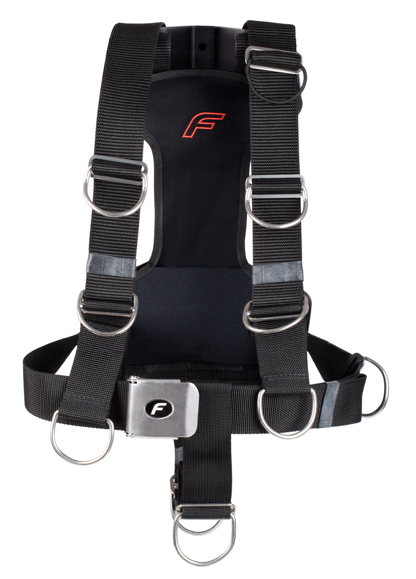 FinnSub FLY ADJUSTABLE HARNESS 6 MM SS BACKPLATE 