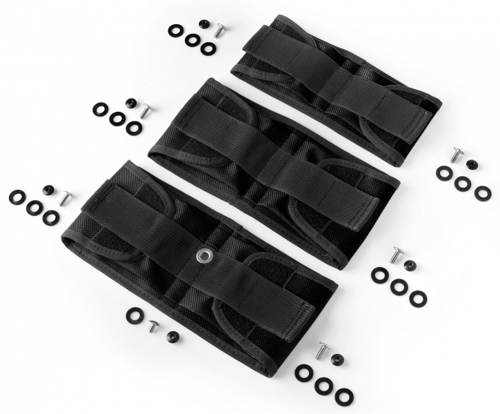 FinnSub FLY SIDE POCKETS BLACK S+M+L complete set