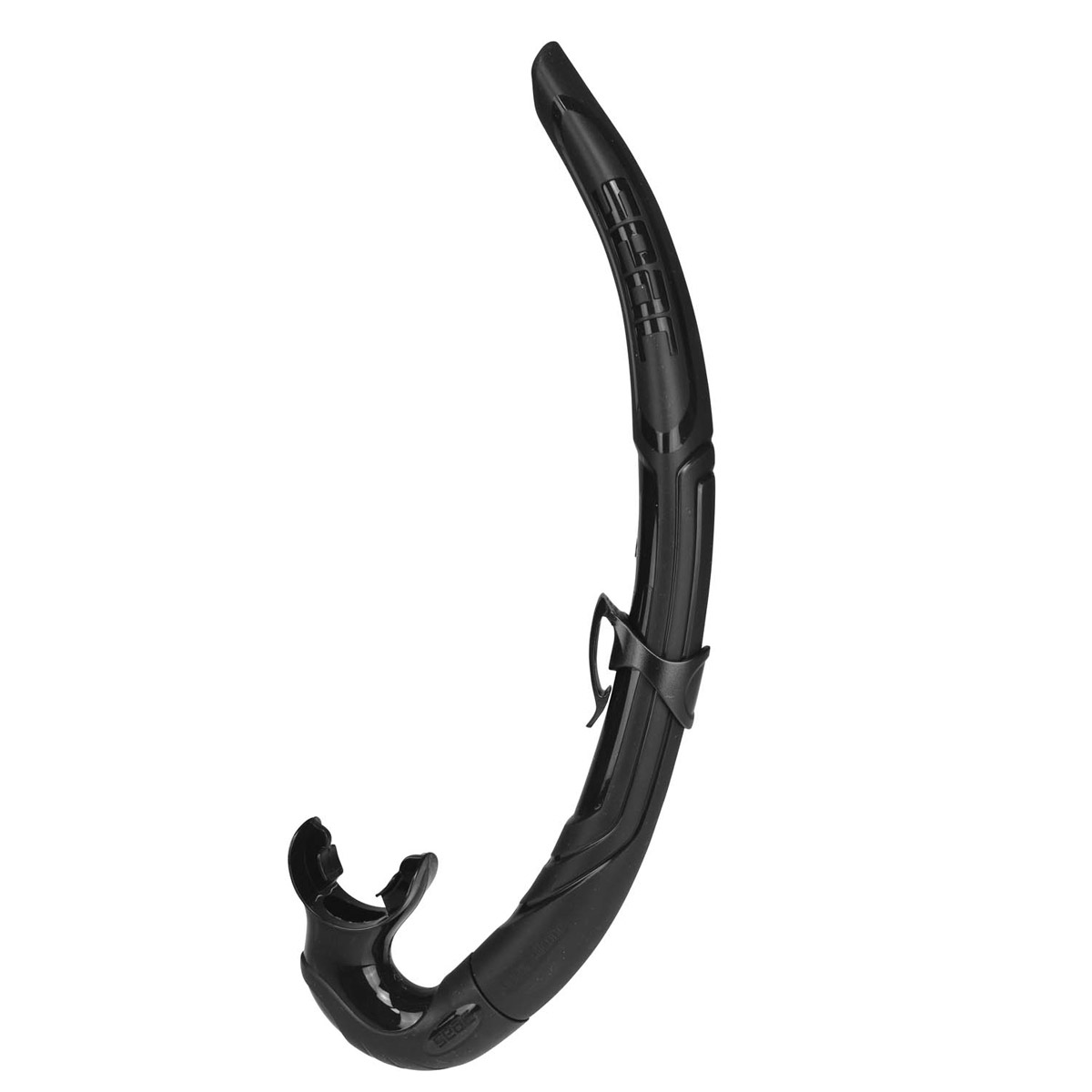 SEACSUB SNORKEL LIQUID BLACK 100% SILICONE