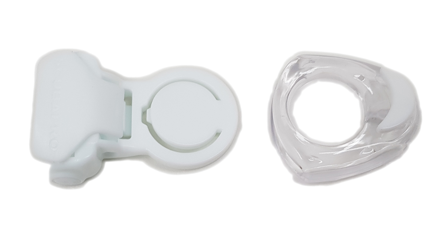 ScubaPro MASK BUCKLE NEW TWIN WHITE