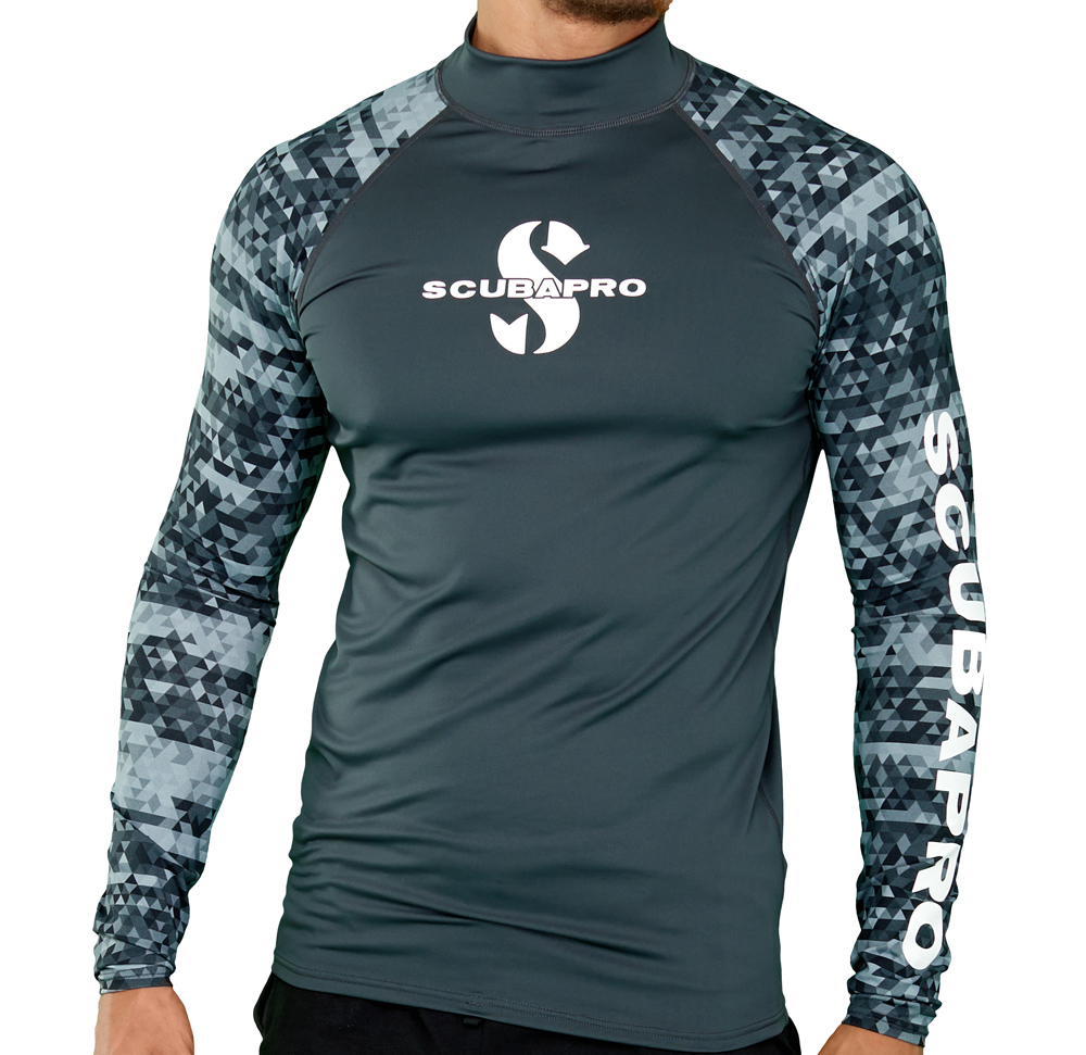 ScubaPro RASH GRD UFP-50 TOP LANG GRAP. MN S