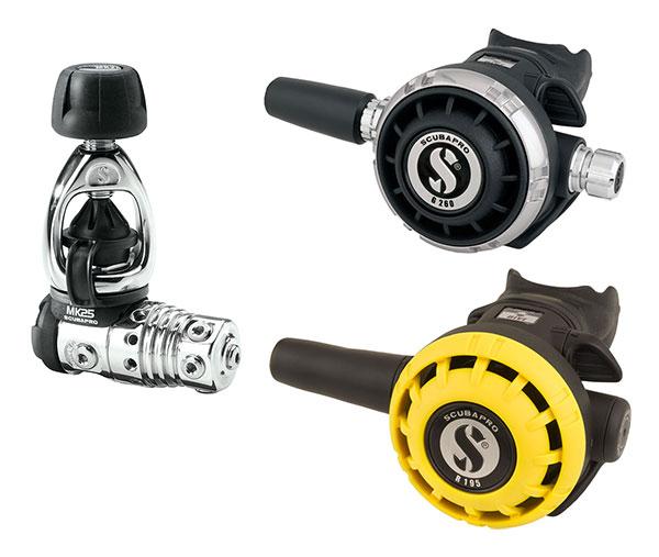 Scubapro R195 Octo - Zuverlässige Zweitstufe Für Taucher Mit High-Visibility Schlauch